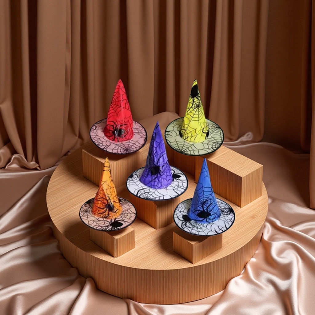 万圣节帽子恐怖恶魔鬼怪南瓜卡通儿童成人派对装扮头饰万圣节用品产品图