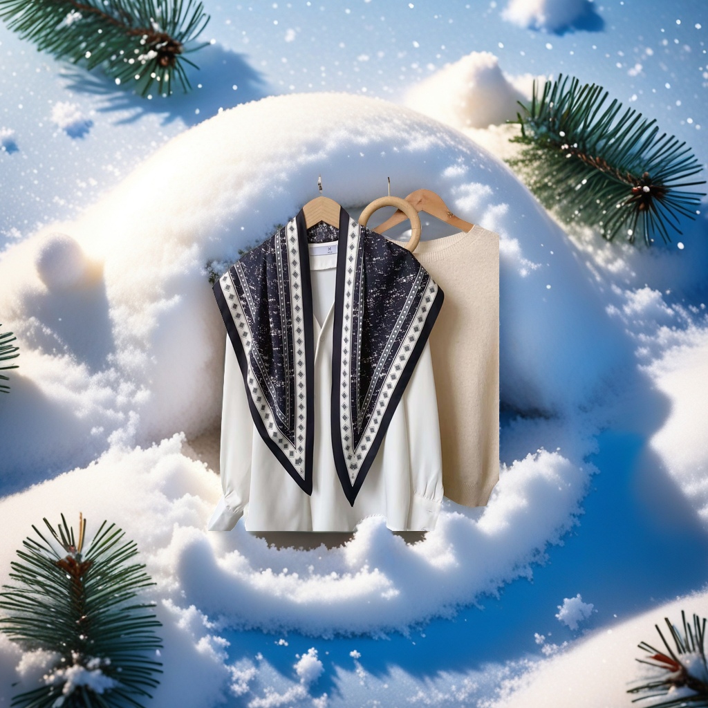 儿童围巾柔软保暖秋冬可爱卡通宝宝防风防寒儿童围脖学生童趣款