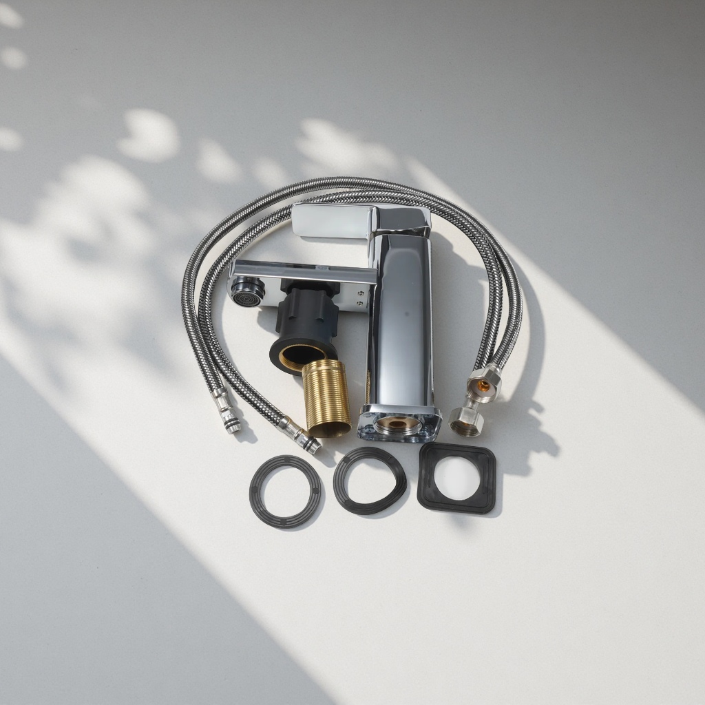 抽拉式水龙头/卫浴/水龙头龙头/卫生洁具/洗脸盆脸盆产品图