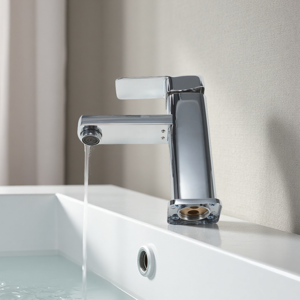 抽拉式水龙头/卫浴/水龙头龙头/卫生洁具/洗脸盆脸盆细节图