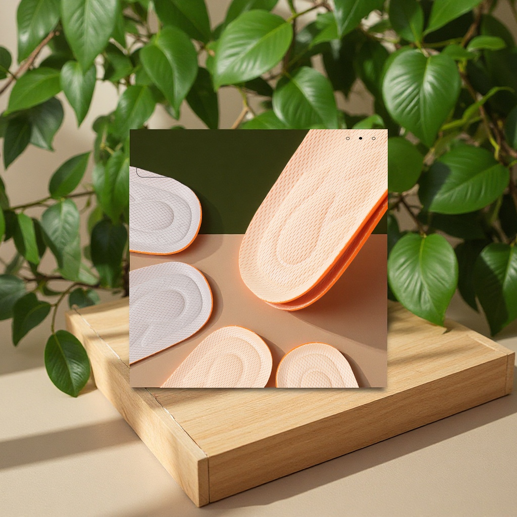 High-elastic, deodorizing, breathable, sweat-absorbing and shock-absorbing children's insoles made of strong cotton for men's and women's sports. Cut and wholesale, with post-fit fit Application Scenario