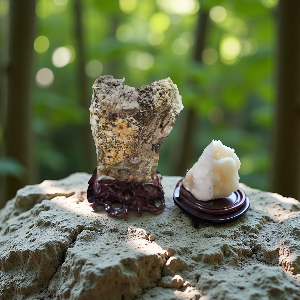 水晶球摆件创意装饰木质猫咪福桶乔迁礼品蜡烛摆设家居装饰品