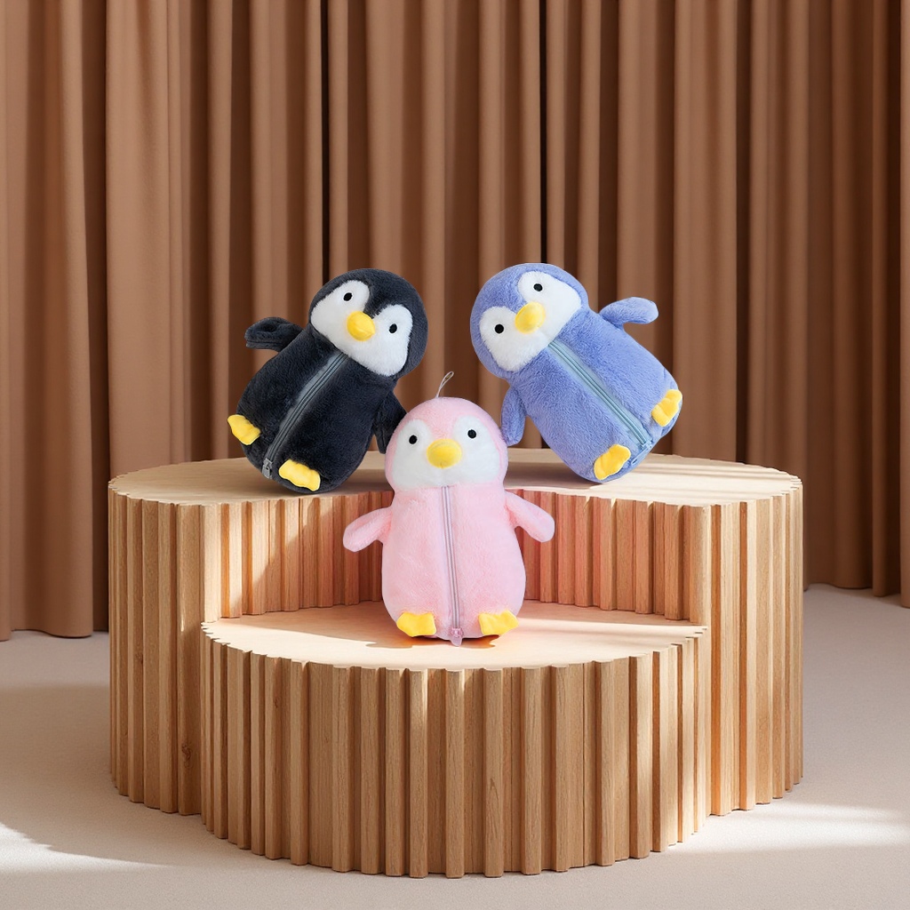 毛绒玩具企鹅公仔可爱卡通软萌儿童玩偶抱枕布娃娃礼物赠品