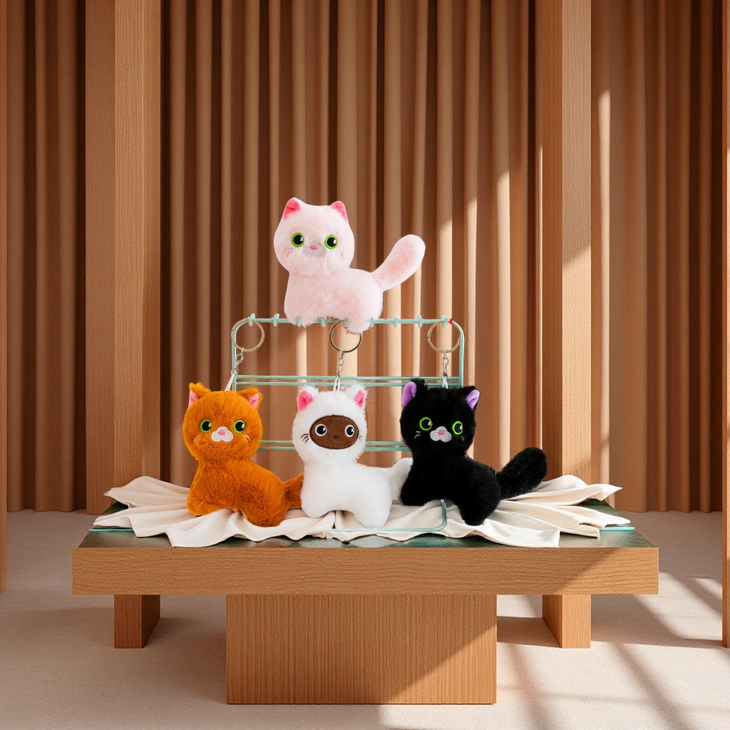 毛绒玩具小猫公仔柔软可爱抱枕儿童玩偶生日礼物布娃娃卡通抱抱抱伴侣