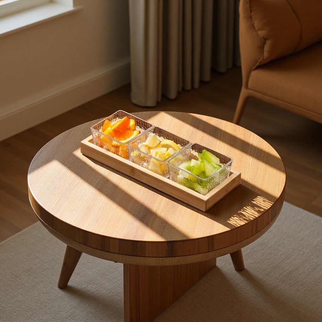 分格水果盘
透明碗
家用客厅茶几茶点盘
小吃点心托盘
轻奢零食摆放盘白底实物图