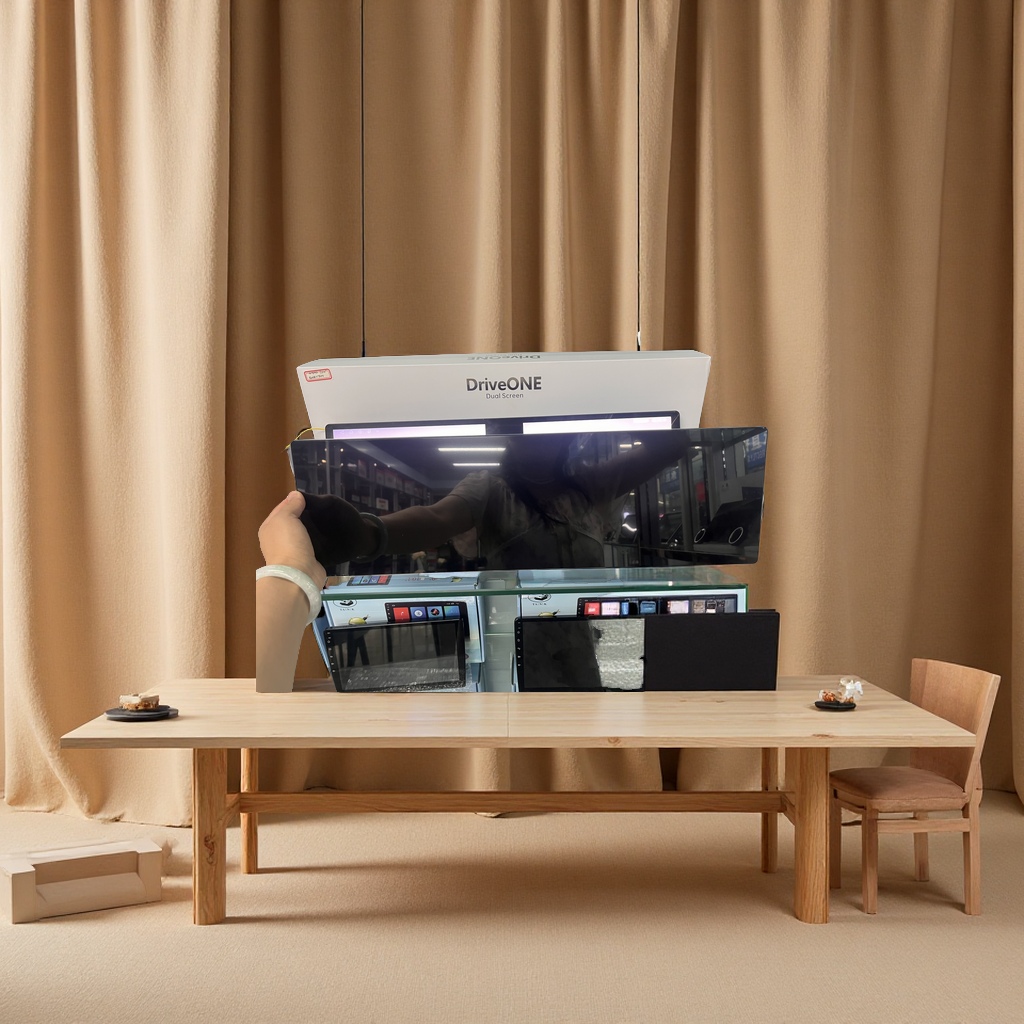 21.6寸大屏安卓多屏导航车载触控显示屏智能连屏系统高清大屏幕细节图