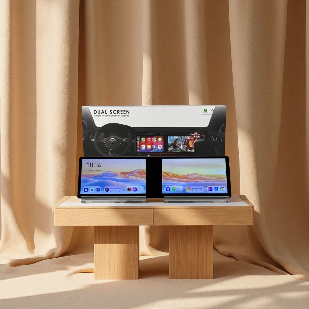 21.6寸大屏安卓多屏导航车载触控显示屏智能连屏系统高清大屏幕