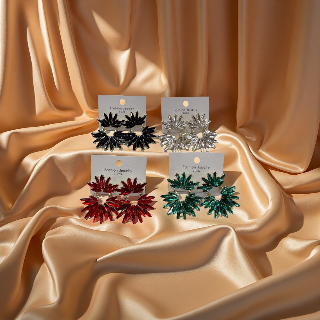 时尚简约耳环耳钉女气质百搭个性潮流耳饰品日韩风情侣款配饰细节图