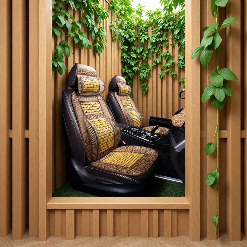 汽车坐垫/面包车座套/汽车四季垫/麂皮绒布料/汽车配件产品图