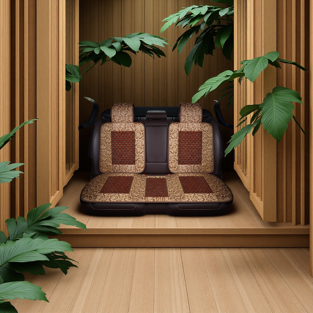 汽车坐垫/面包车座套/汽车四季垫/麂皮绒布料/汽车配件细节图