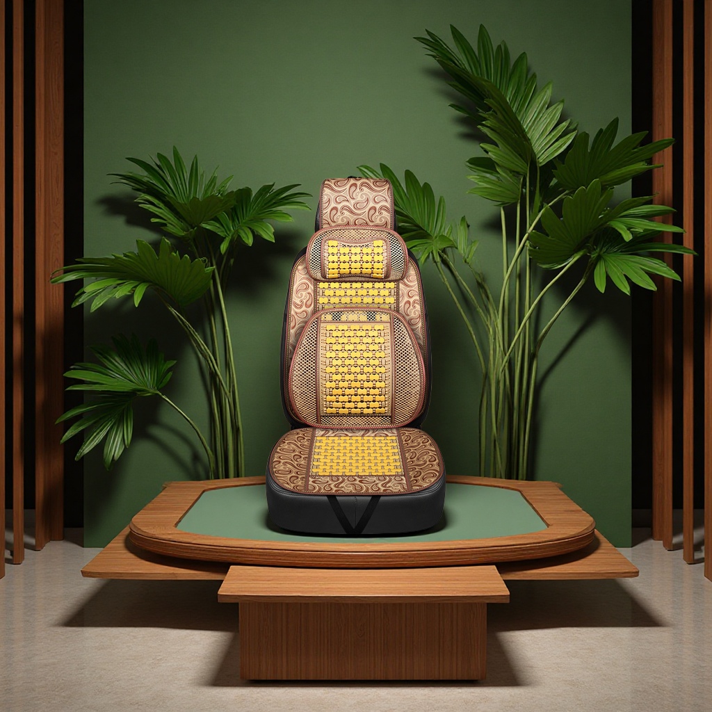 汽车坐垫/面包车座套/汽车四季垫/麂皮绒布料/汽车配件白底实物图