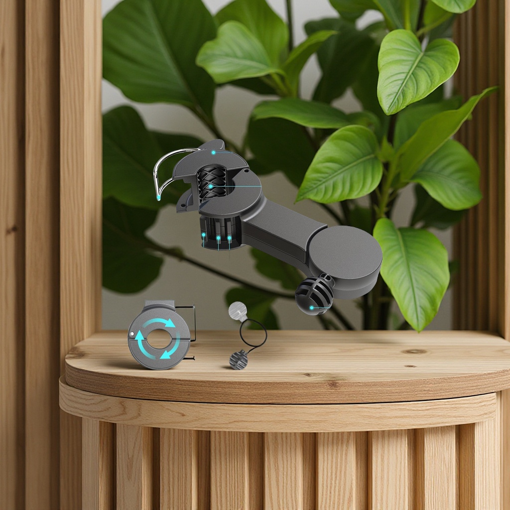 车载USB后排风扇多功能强力汽车座椅后座通用型车用小电器细节图