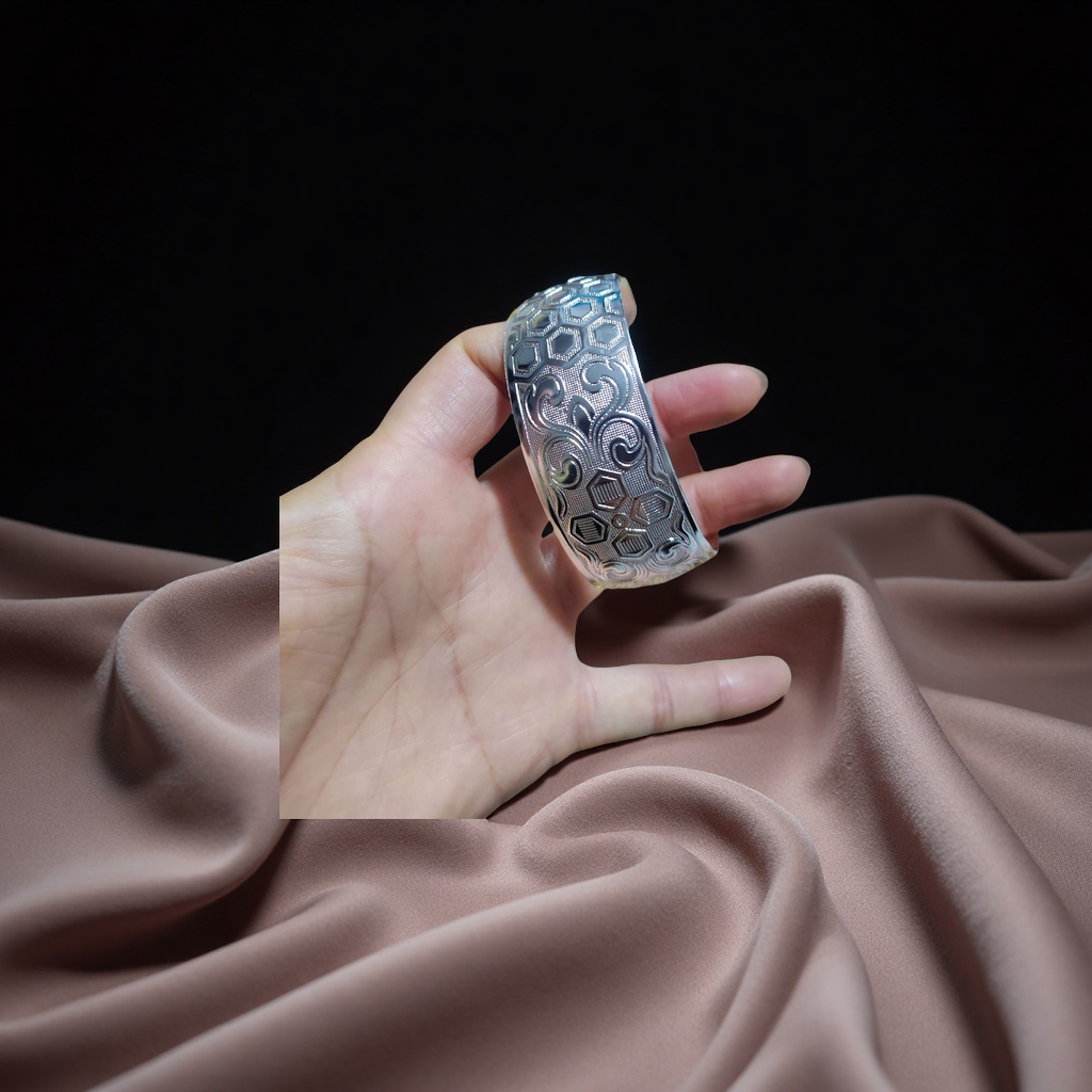 手镯 时尚简约银饰手链女韩版潮流百搭个性手环学生手饰送礼品