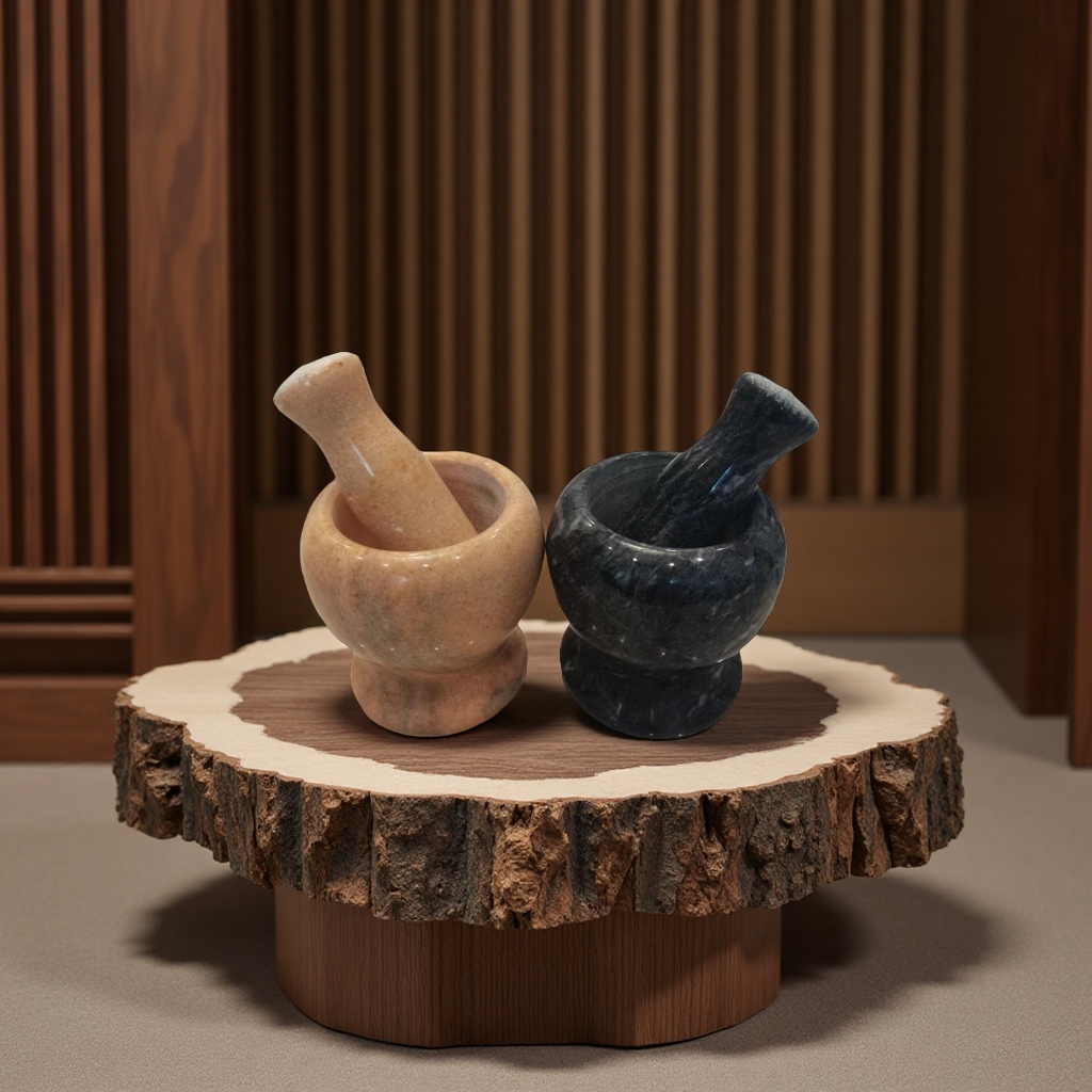 Garlic pounding stone mortar, old-fashioned garlic paste maker, garlic peeler, stone garlic mortar, garlic paste jar, multi-functional garlic paste maker, garlic paste crushing tool Item Picture