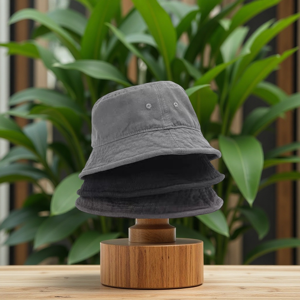 Japanese-style retro summer washed black fisherman hats for men and women, a trendy Korean-style versatile sunshade and sun protection adult basin hat details Picture