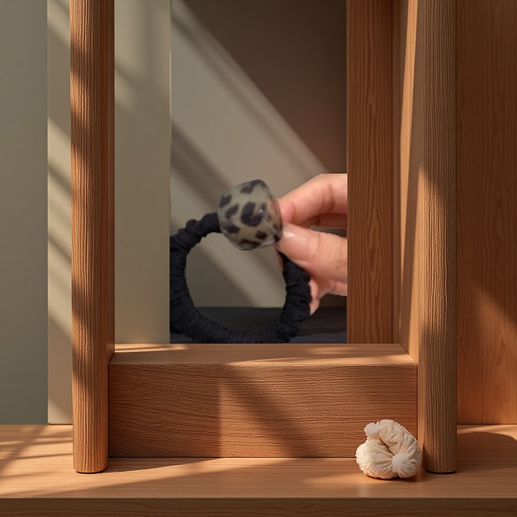 Hair tie, colorful rubber band, elastic hair tie, children's and women's hair accessory, hair band, hair clip, hair tie, hair tie, length and style random Specification image