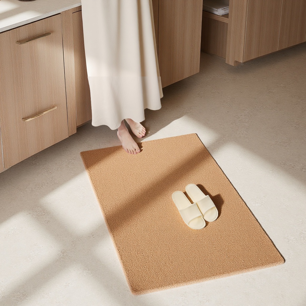 入户厨房浴室吸水防滑脚垫耐脏可裁剪卧室客厅地毯多功能地垫