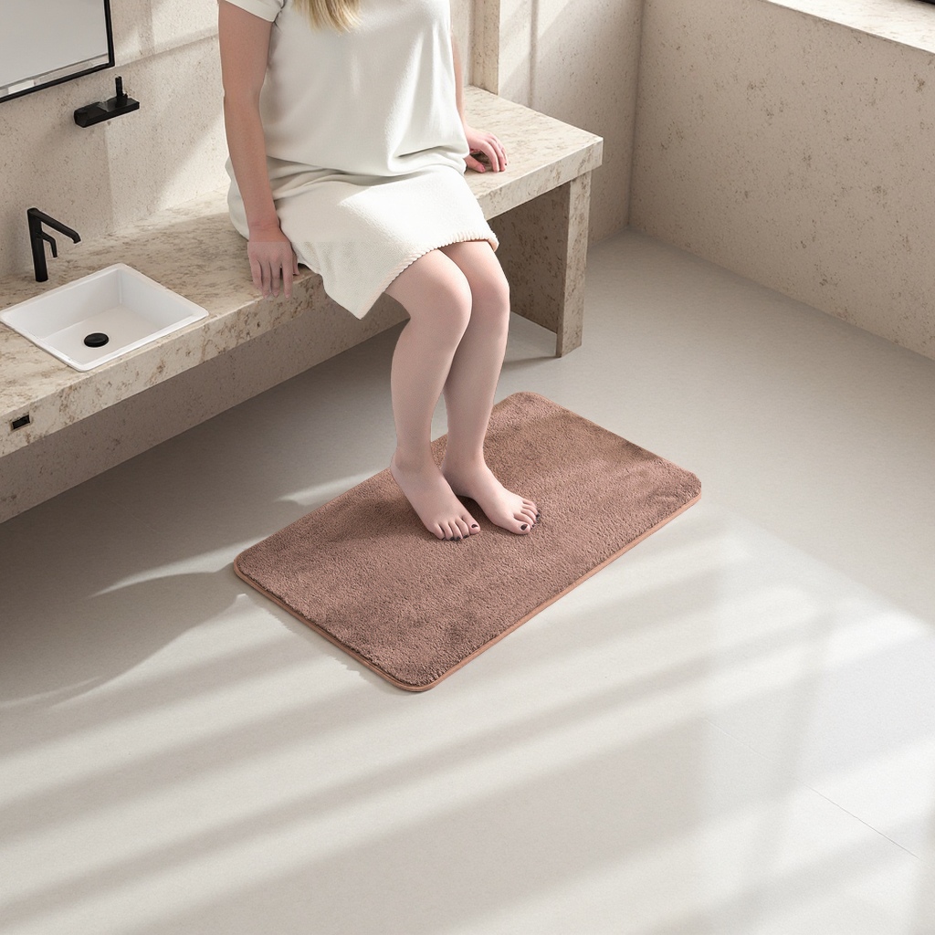 地垫/泡沫地垫黑色/布条地垫/礼拜毯/地垫欢迎光临白底实物图