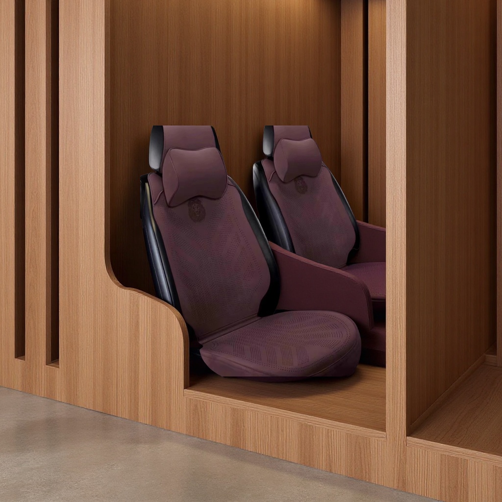 汽车坐垫/面包车座套/汽车四季垫/麂皮绒布料/摩托车座包隔热膜产品图