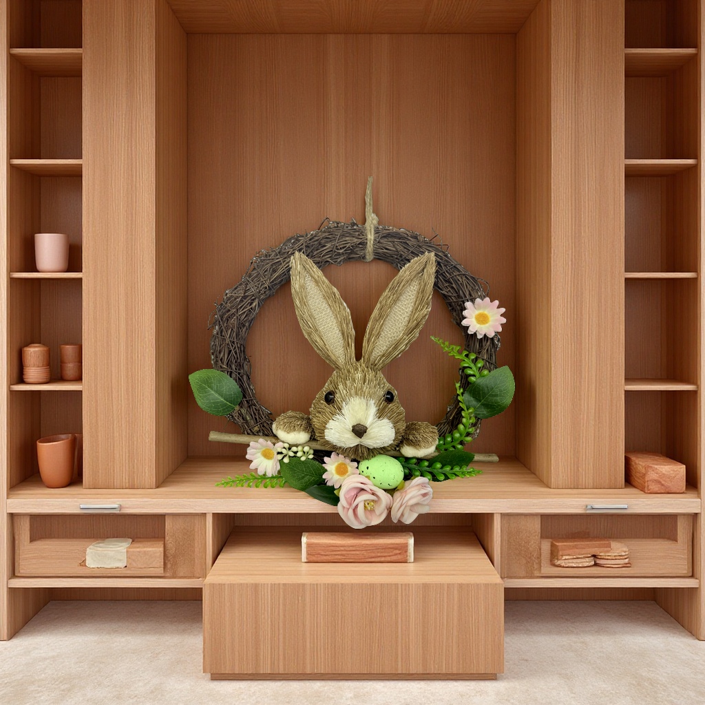 复活节装饰花环手工艺品节日装饰春季挂饰创意家居布置礼品