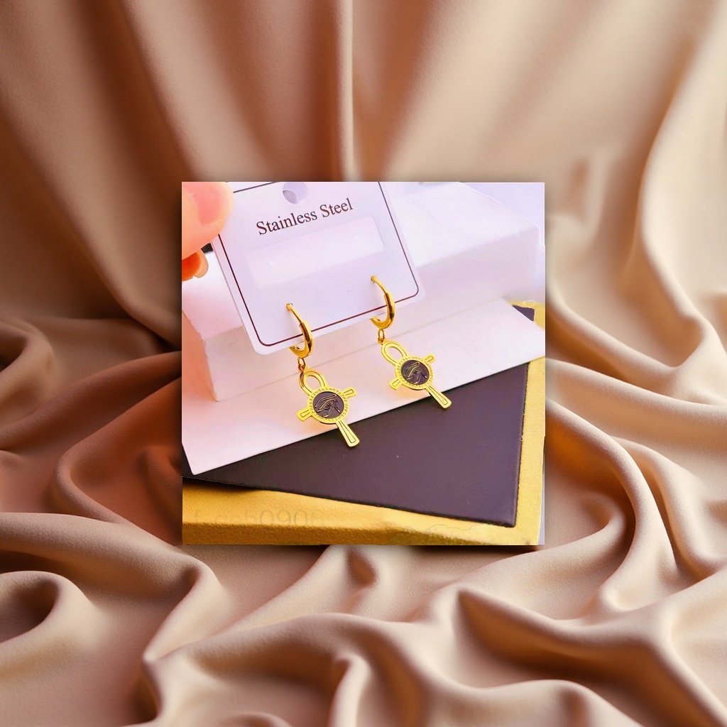 儿童耳饰实物图