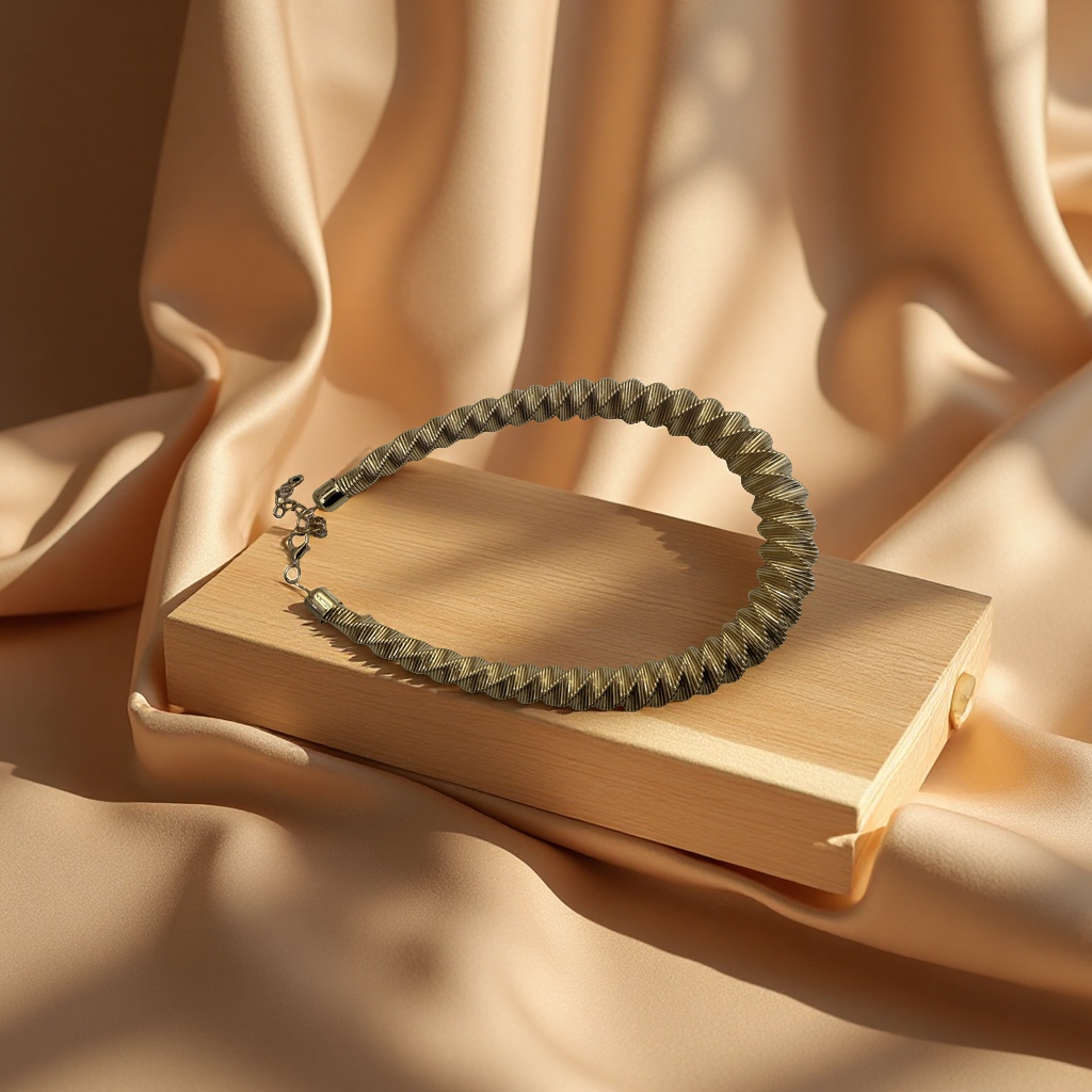 手链时尚简约百搭手饰手绳手饰品女男情侣学生生日礼物银色款细节图