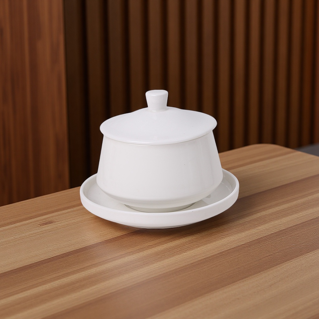 密胺餐具碗/碗碟盘子/不锈钢碗/密胺碗塑料/餐具景德镇白底实物图