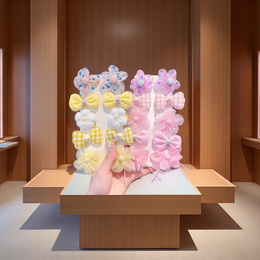 儿童发夹粉色公主款可爱发饰宝宝发饰头饰发夹夹子儿童头饰品