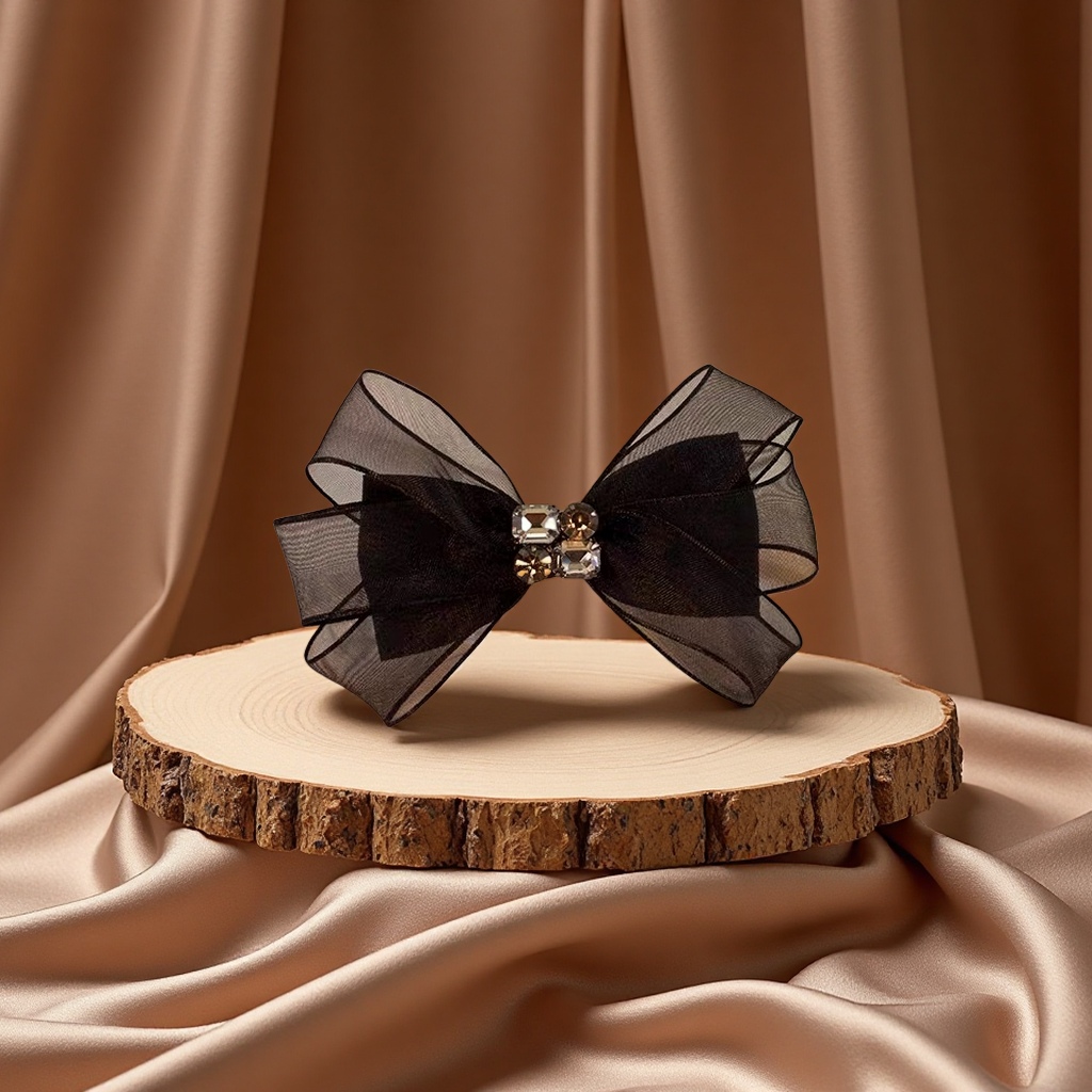 蝴蝶结发夹爪子流行发饰简约可爱发卡头饰女生百搭发夹配饰