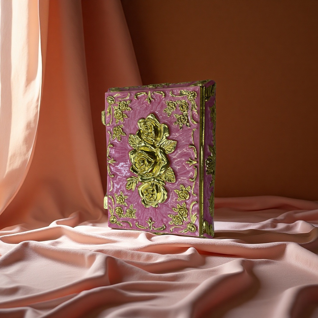 多功能首饰化妆收纳盒工艺品装饰摆件简约时尚收纳神器细节图