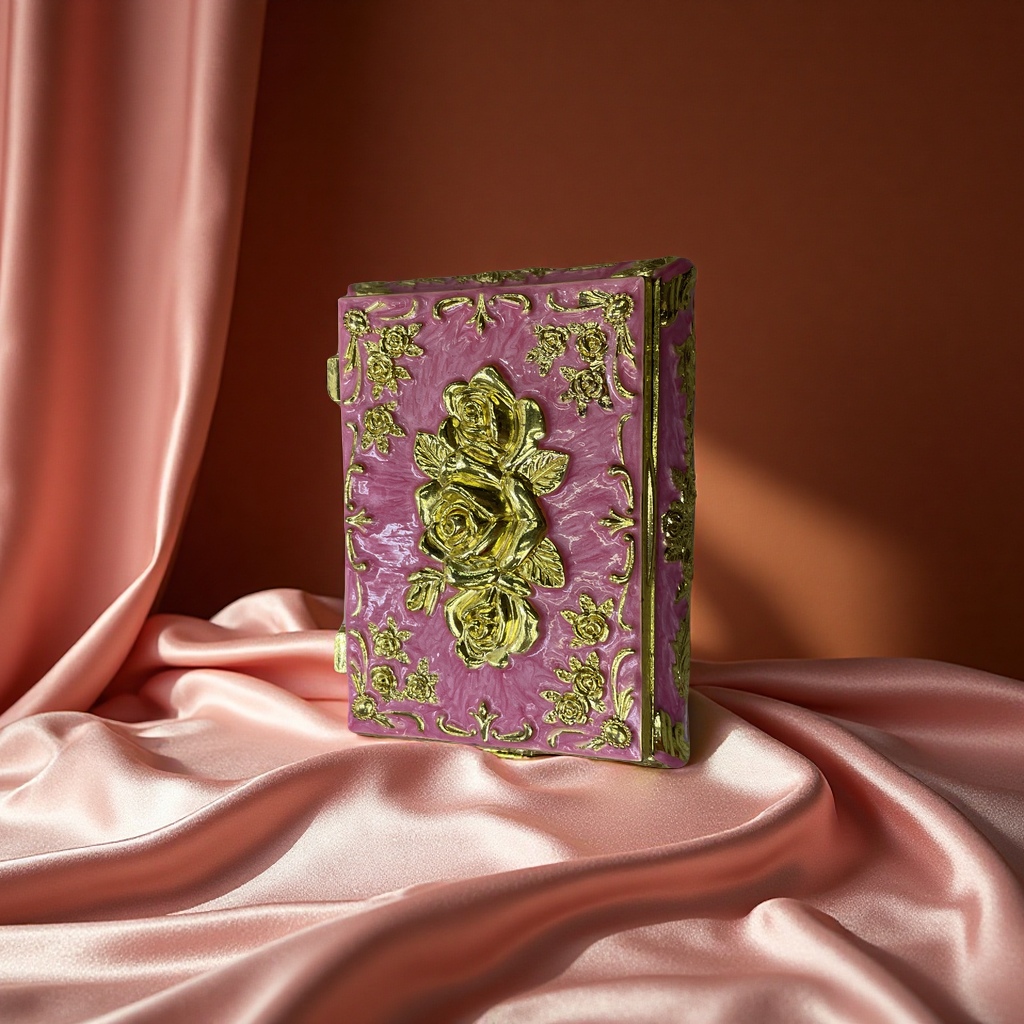 多功能首饰化妆收纳盒工艺品装饰摆件简约时尚收纳神器