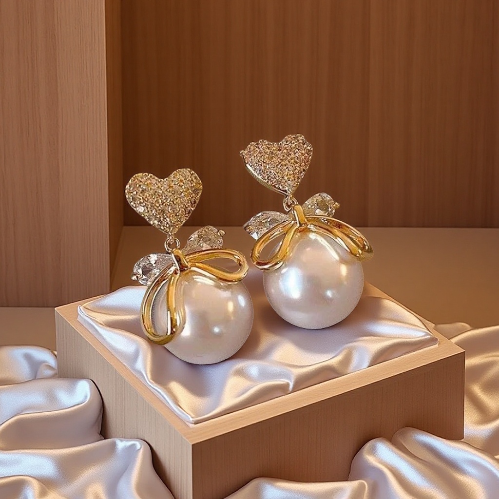 珍珠项链天然淡水珍珠饰品优雅气质女款送礼时尚首饰长款手链项链组合白底实物图