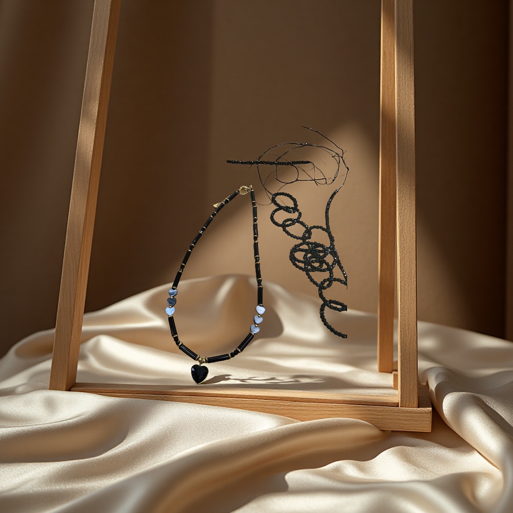 沙金大项链古巴链酒杯吊坠饰品时尚百搭女款潮流简约风格