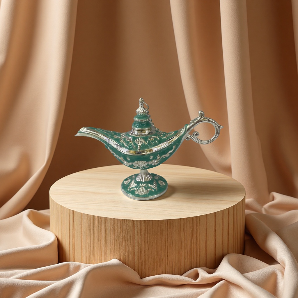 阿拉丁神灯经典复古手工工艺收藏摆件创意礼品家居装饰品艺术品