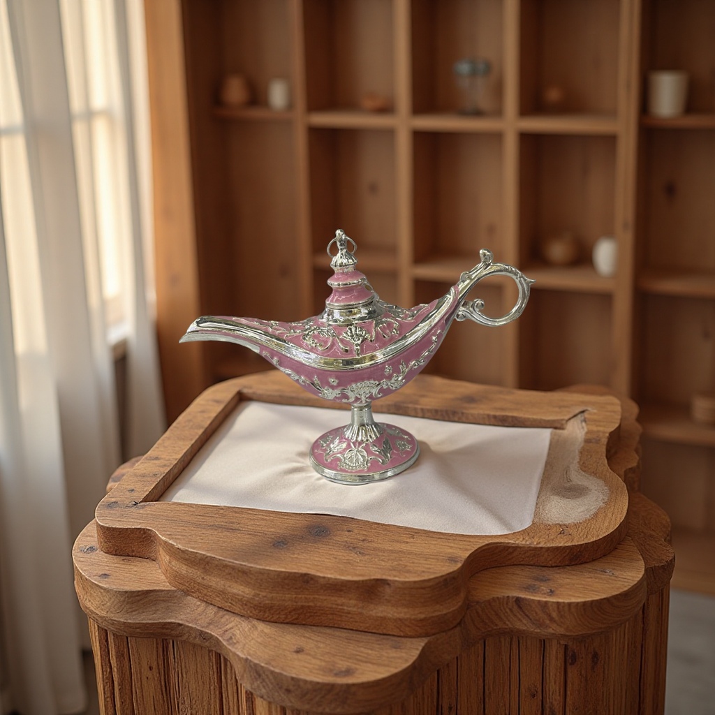 阿拉丁神灯创意手办摆件复古工艺收藏礼品装饰品创意礼物产品图