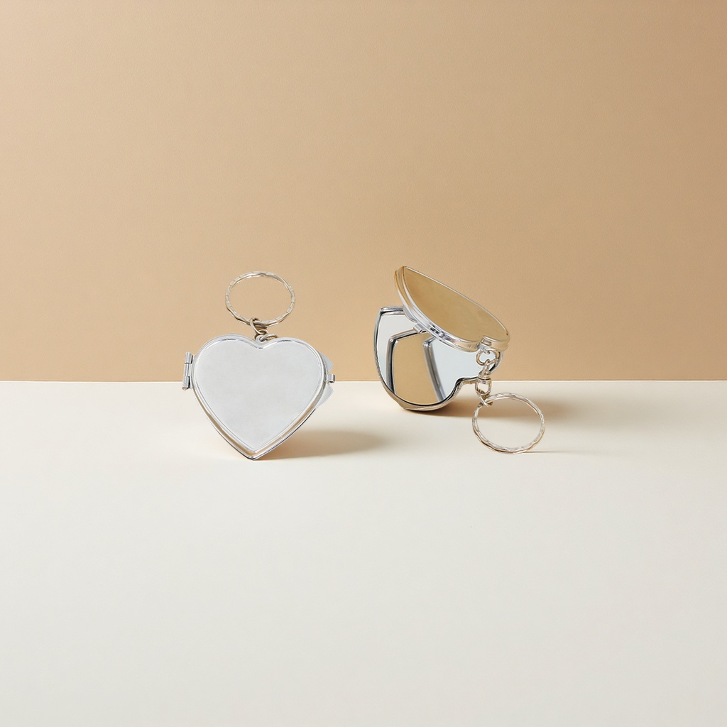 LED化妆镜折叠多面镜子防碎镜子镜梳便携镜子美容镜子化妆镜子高清照明