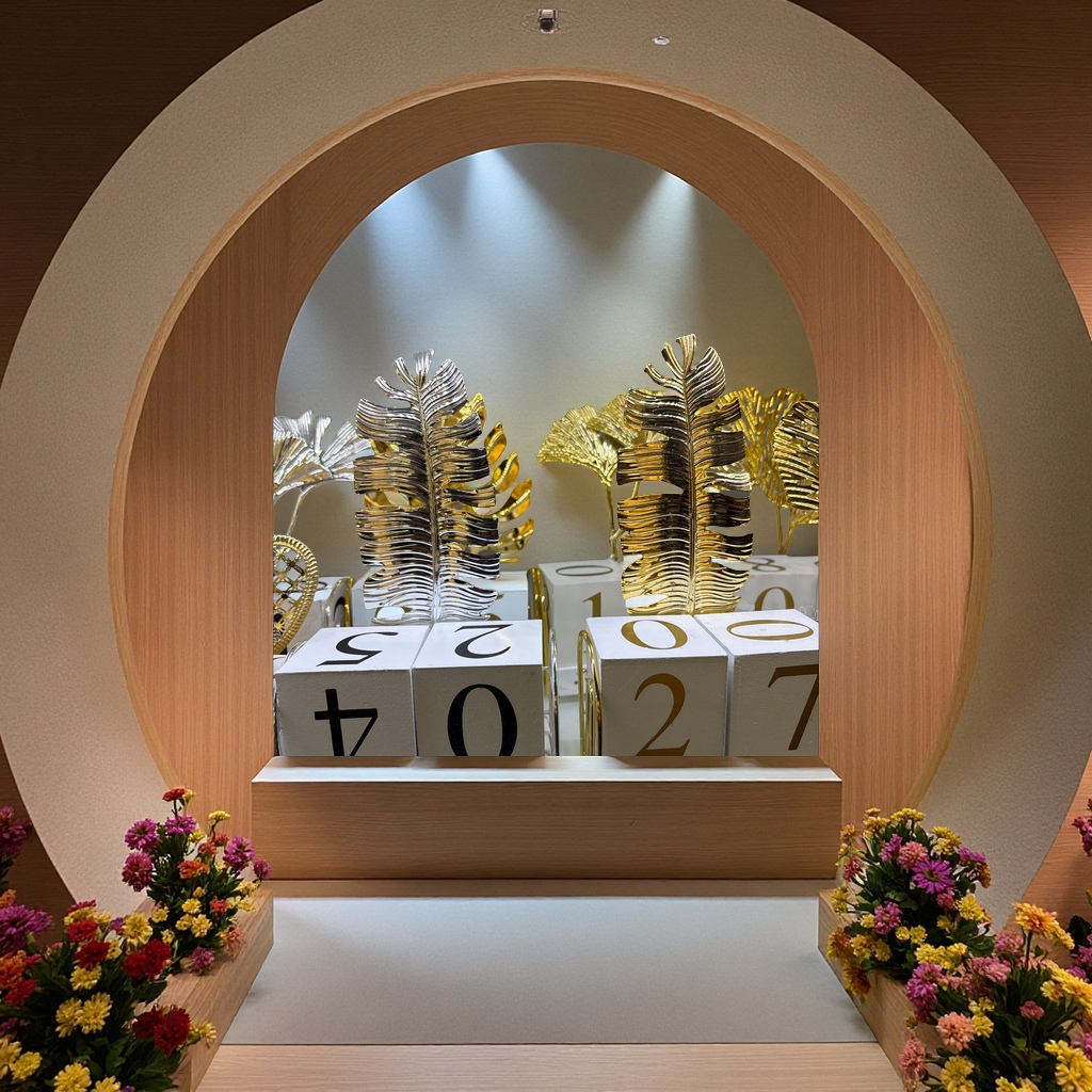 创意多功能日历摆件简约现代桌面装饰办公学习实用礼品产品图