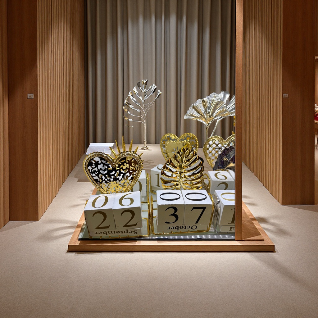 创意多功能日历摆件简约现代桌面装饰办公学习必备实用礼品