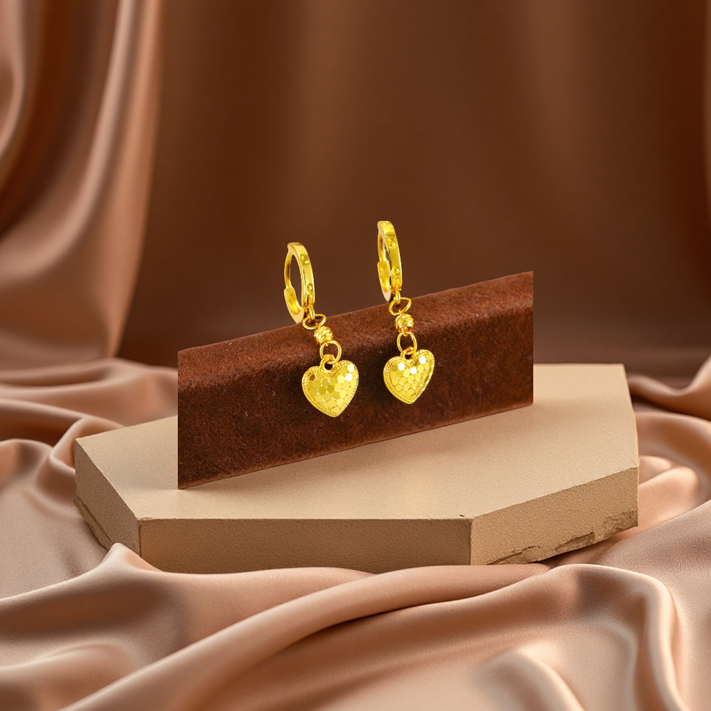 龙鳞纹耳环时尚个性金属耳饰潮流耳坠简约百搭耳饰品女生耳环配饰女款