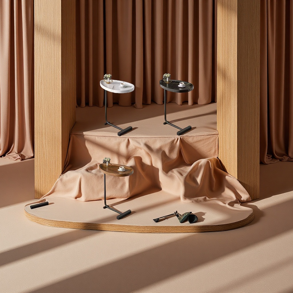 沙发+茶几+电视柜+角几实物图