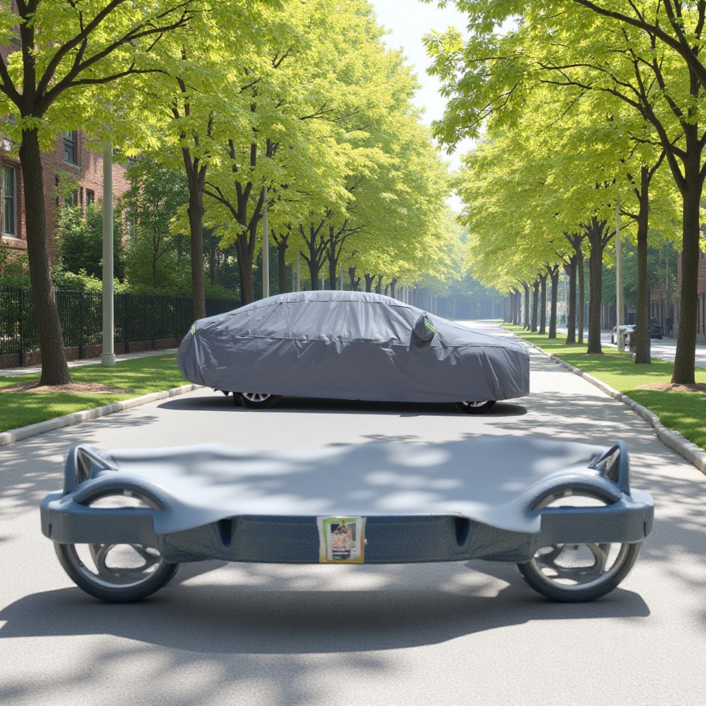 汽车车衣实物图