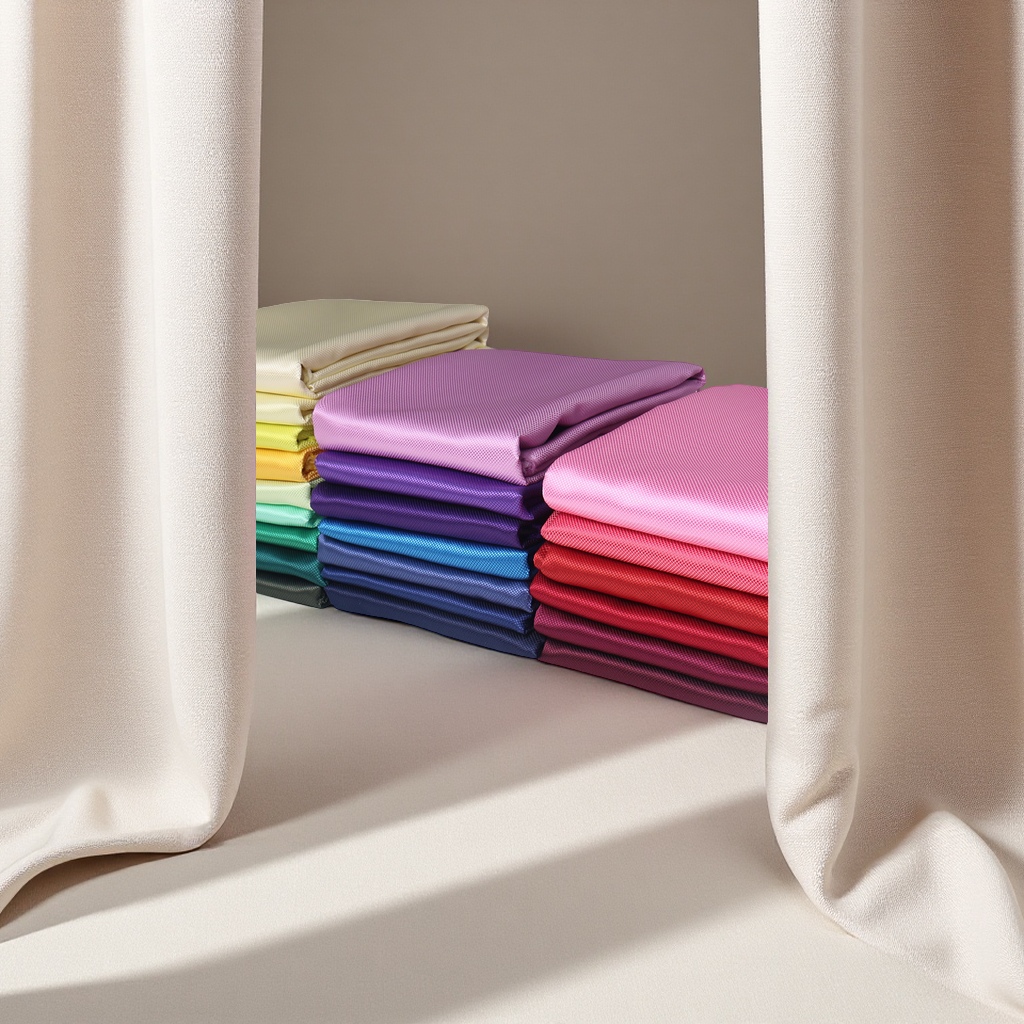 现货提花格子面料涤纶色织领花领带纯色领结格子布料时尚提花布料