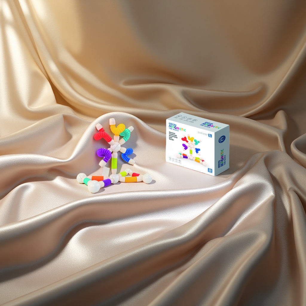 伸缩磁力棒多功能强力吸附便携家用磁性长短调节玩具磁铁细节图