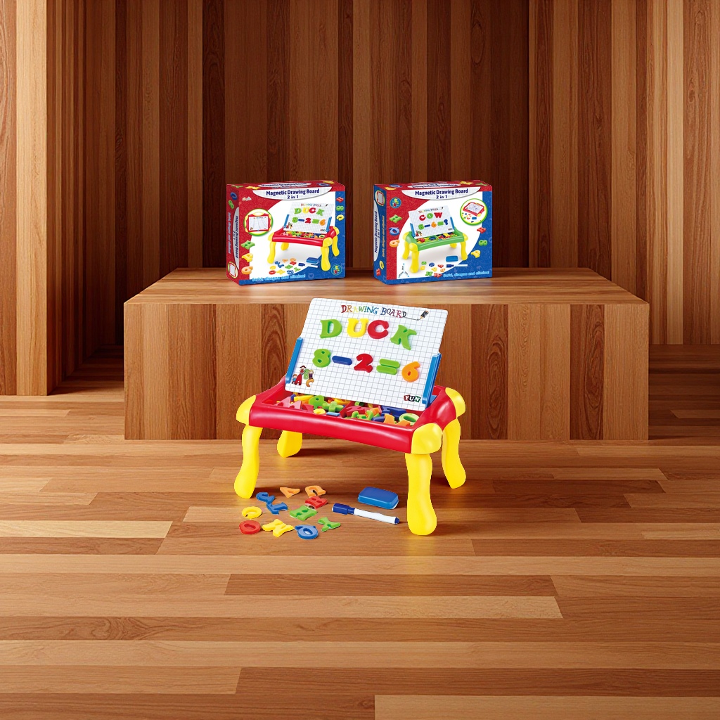 磁性字母学习桌儿童益智拼字桌宝宝早教玩具桌面拼装桌带磁性字母配件儿童学习桌子学习桌椅书桌儿童简约儿童学习桌细节图