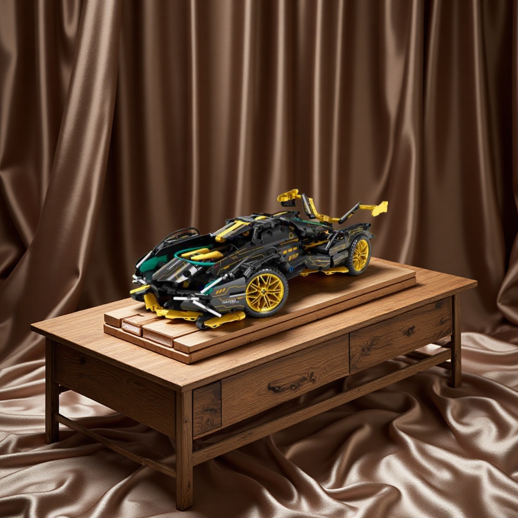 Epp Fantasy Park Tank Lego Building Children's Toy building block Puzzle Building Fun toy suitable for children over 3 years old details Picture