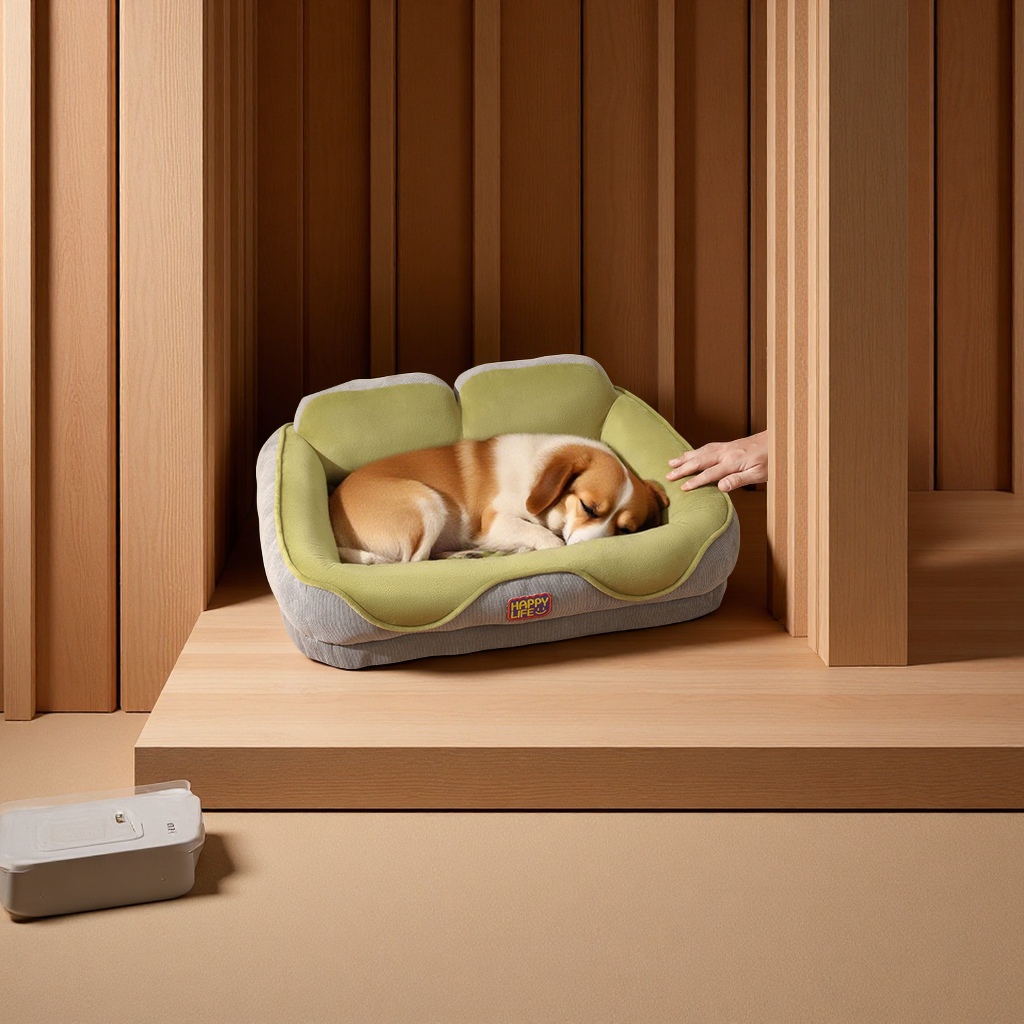 四季通用水晶超柔宠物狗窝加高加厚护颈沙发猫窝可拆洗狗垫子宠物笼宠物用品