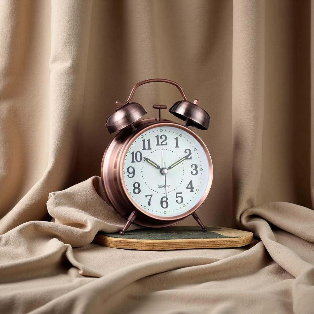 天王星钟表挂钟现代简约静音液晶显示时钟客厅卧室创意家用时钟表新品