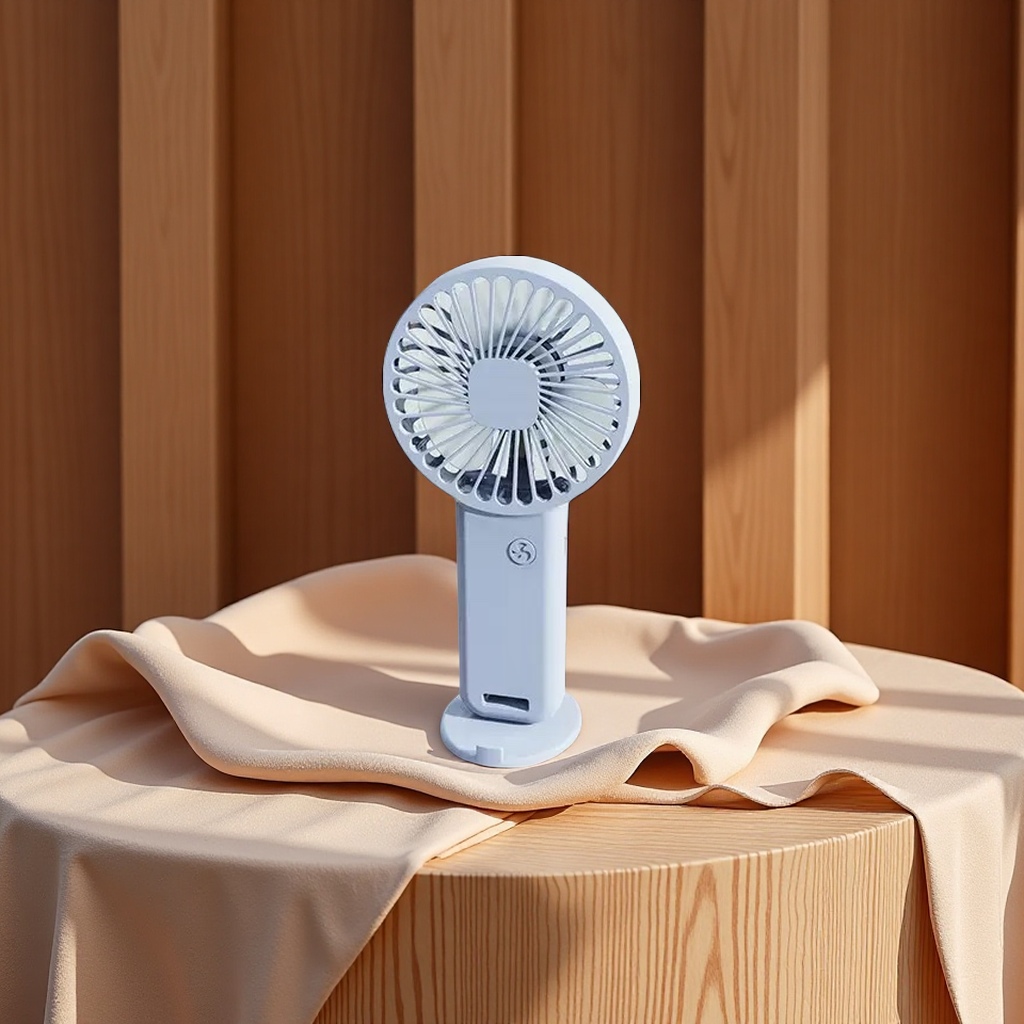 2025新款手持风扇 USB充电迷你便携桌面静音宿舍礼品小风扇