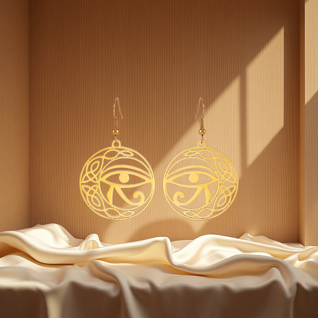 儿童耳饰实物图