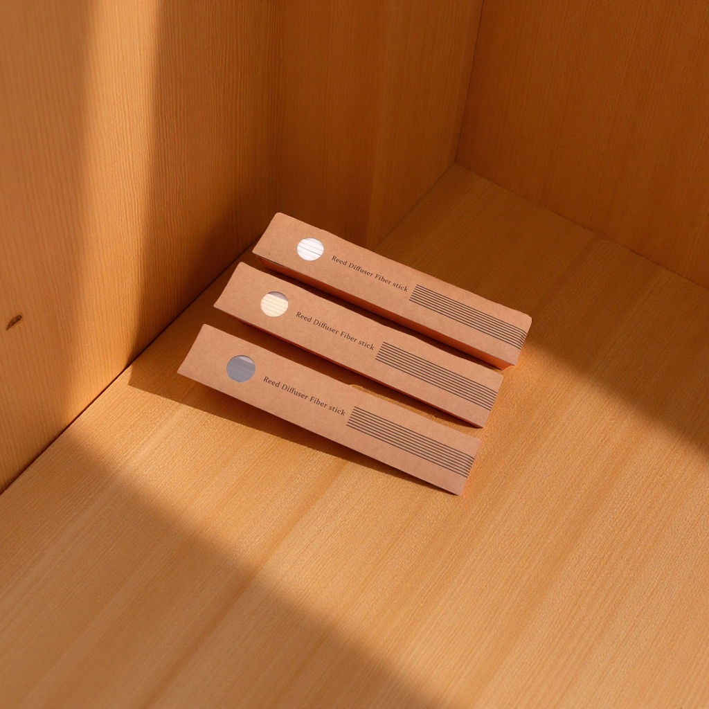 Rattan fragrance volatilizer, fiber perfume, flameless aroma diffuser, plug-and-play, convenient and hygienic. Wood-scented tweezers, suitable for home and office fragrances Specification image